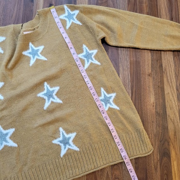 Evri Graphic Star Sweater Size 0X - Picture 4 of 8